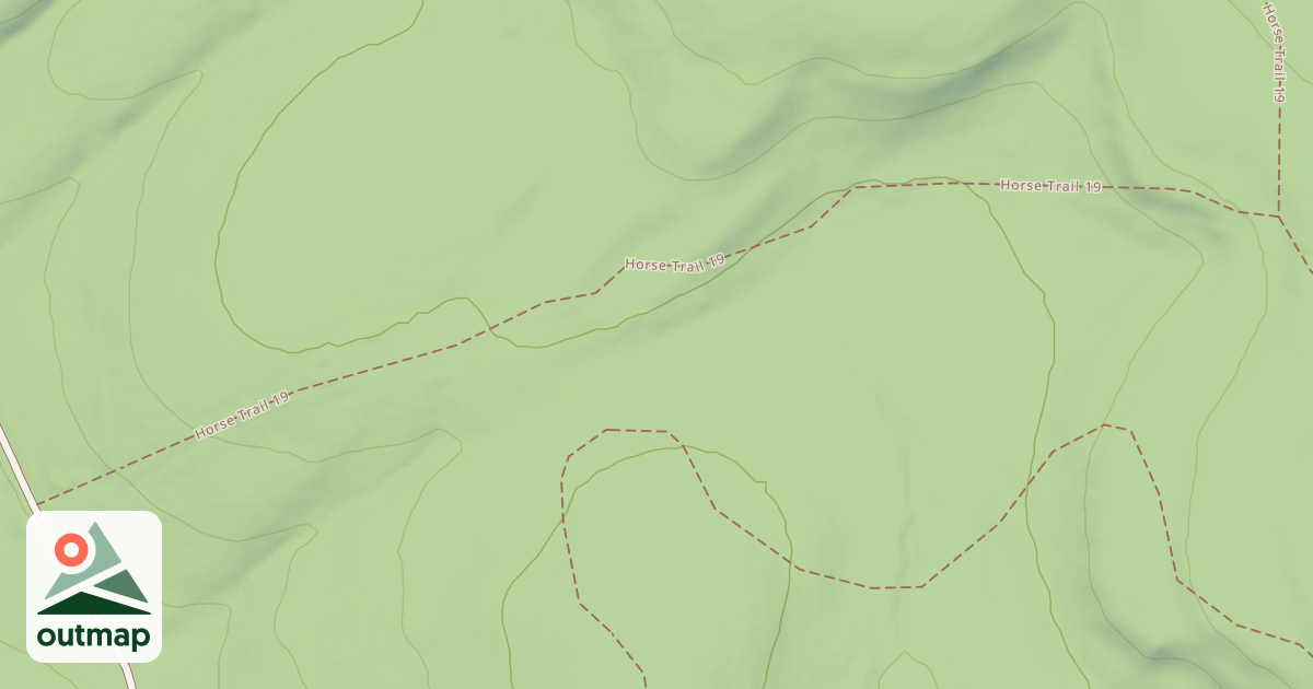 Map of Horse Trail 19