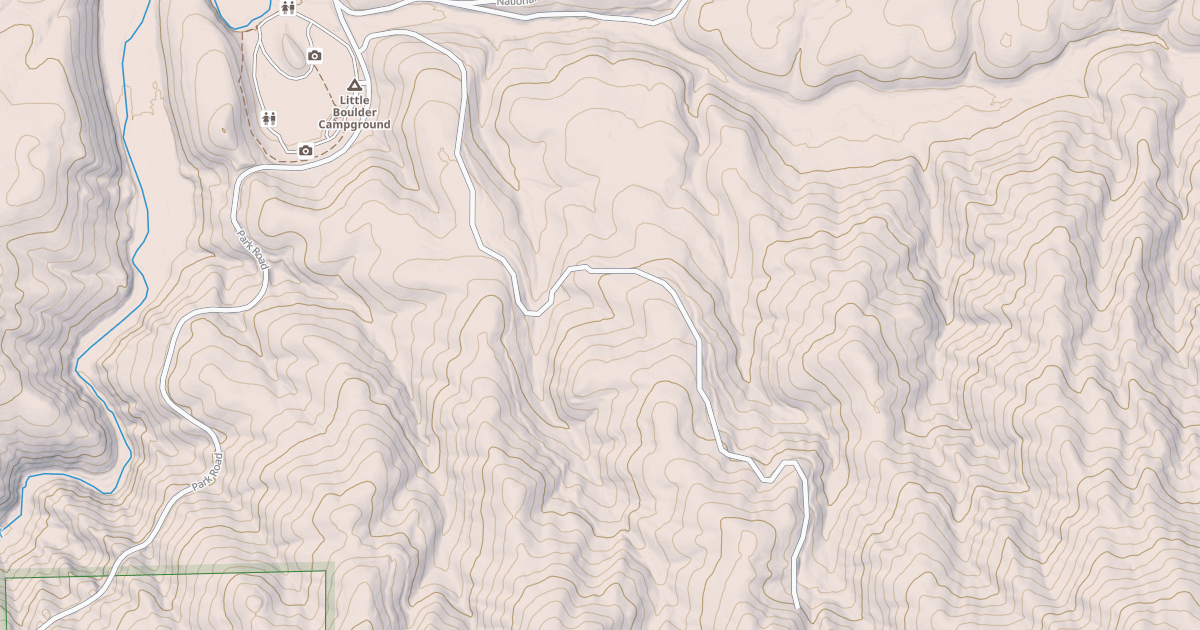 Map preview of S FK LITTLE BOULDER CR