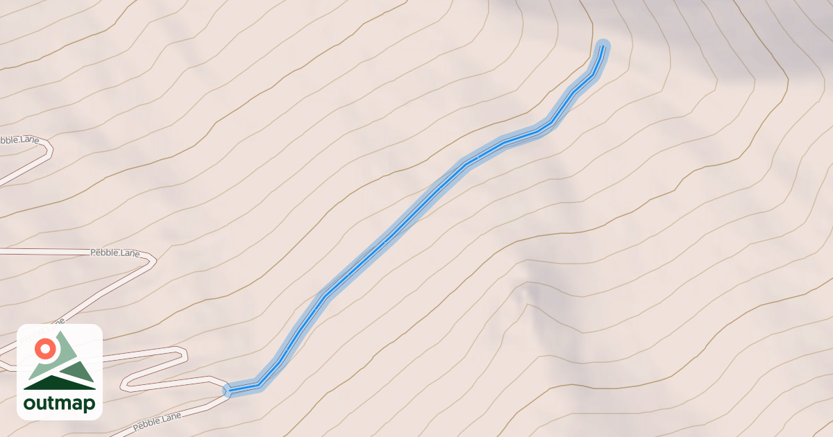 Map of Green Canyon Traverse