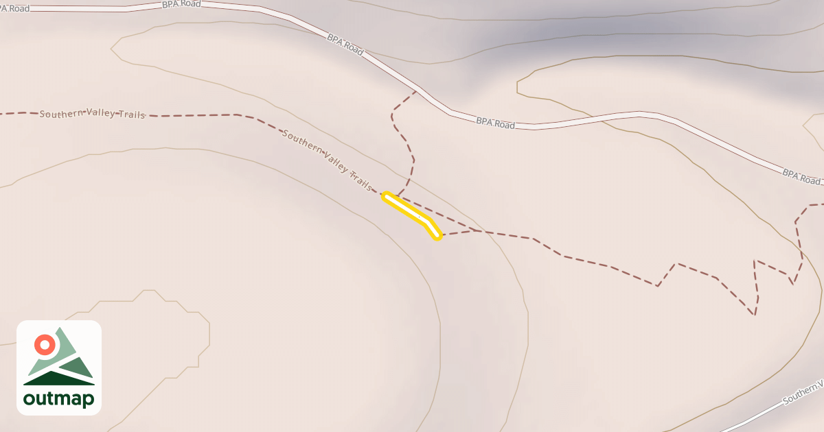 Map of Southern Valley Trails