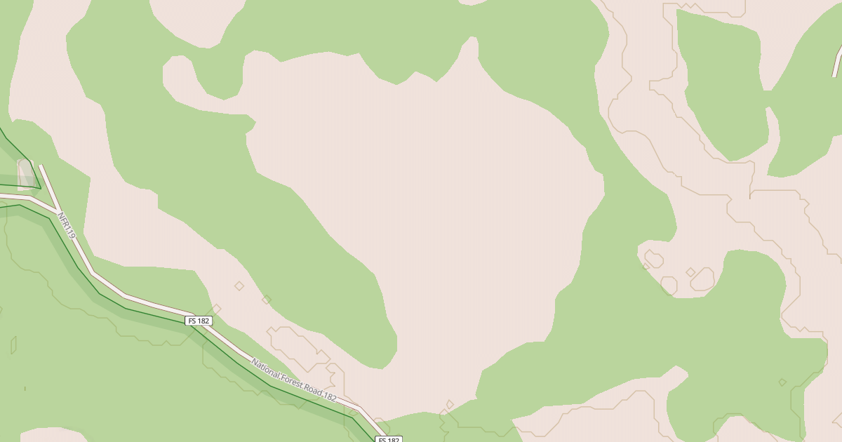 Map preview of USFS National Forest System Roads {98A50007-5415-4A3B-9AF5-5CB83B65261D}