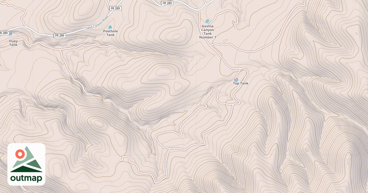 Map of 289 C