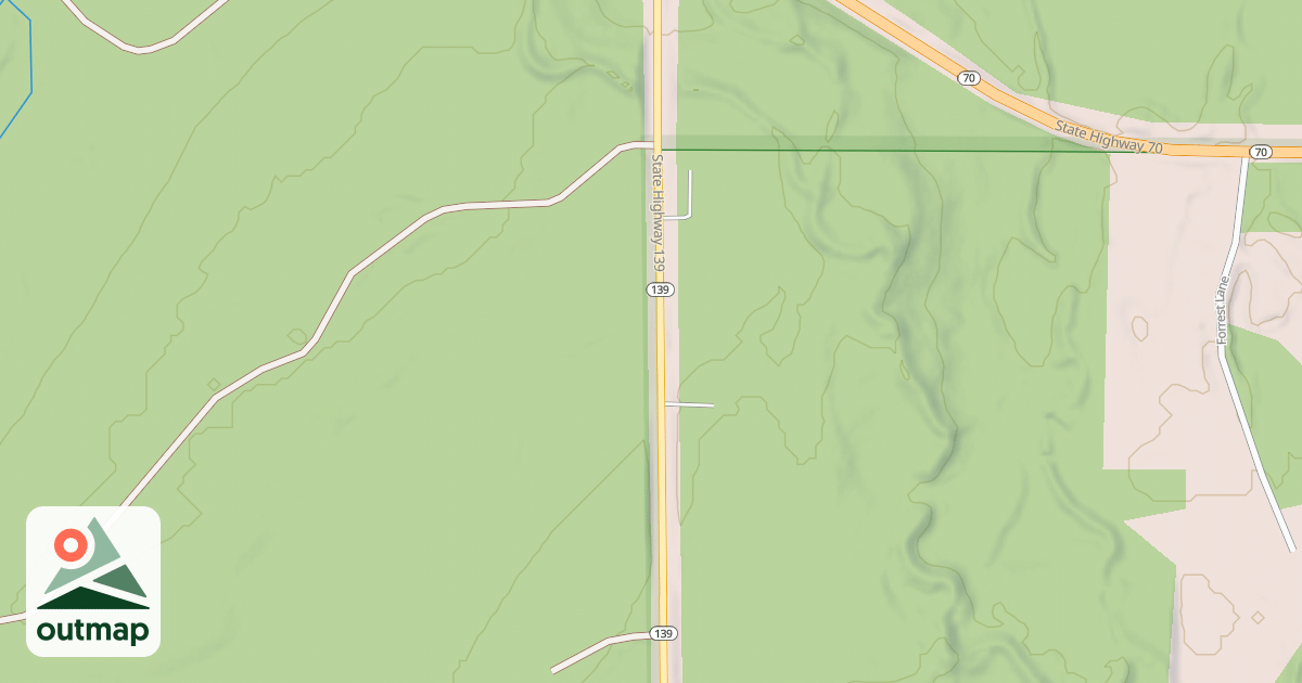 Map of Florence County Snowmobile