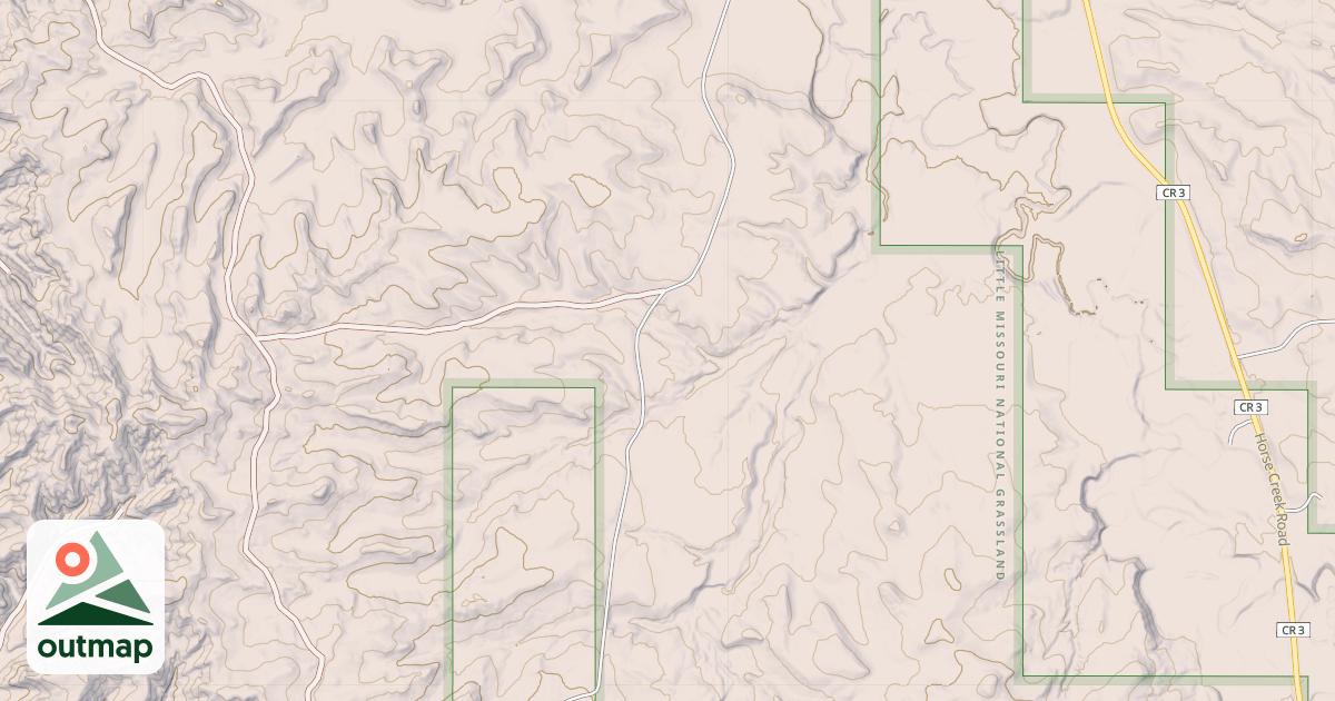 Map of (FDR) WEST HORSE CREEK