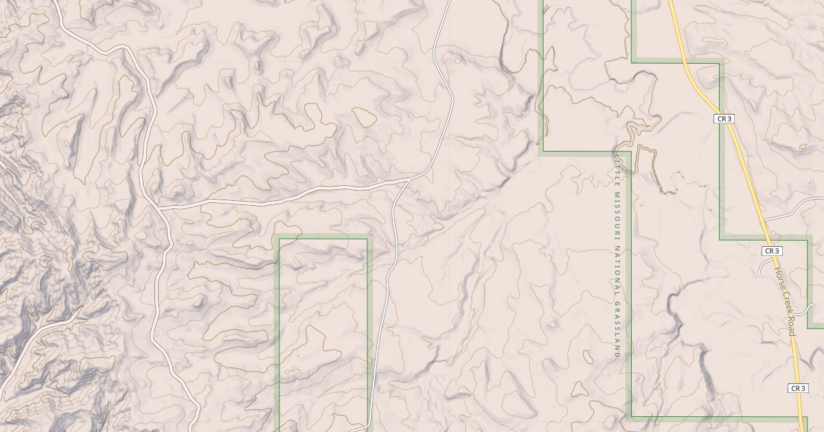 Map preview of (FDR) WEST HORSE CREEK