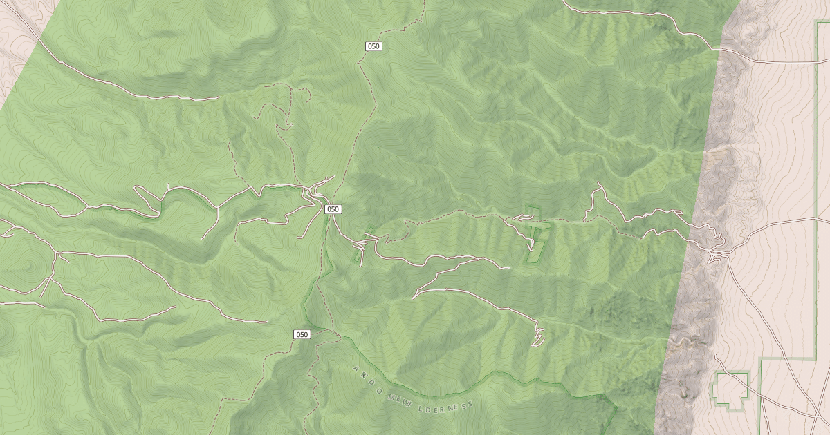 Map preview of REESE RIVER - OPHIR CREEK