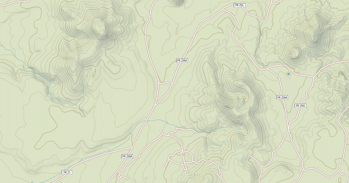Map preview of USFS National Forest System Roads {C35080A1-386D-406C-9C65-F80BD4CADA71}