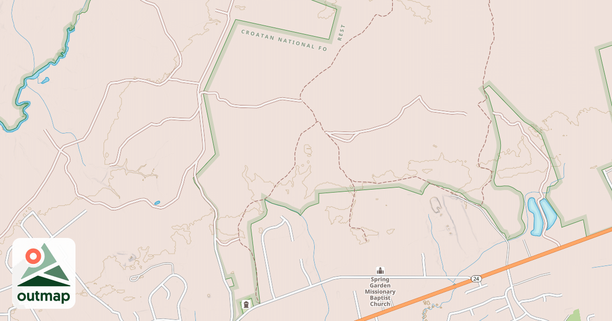 Map of BOGUE