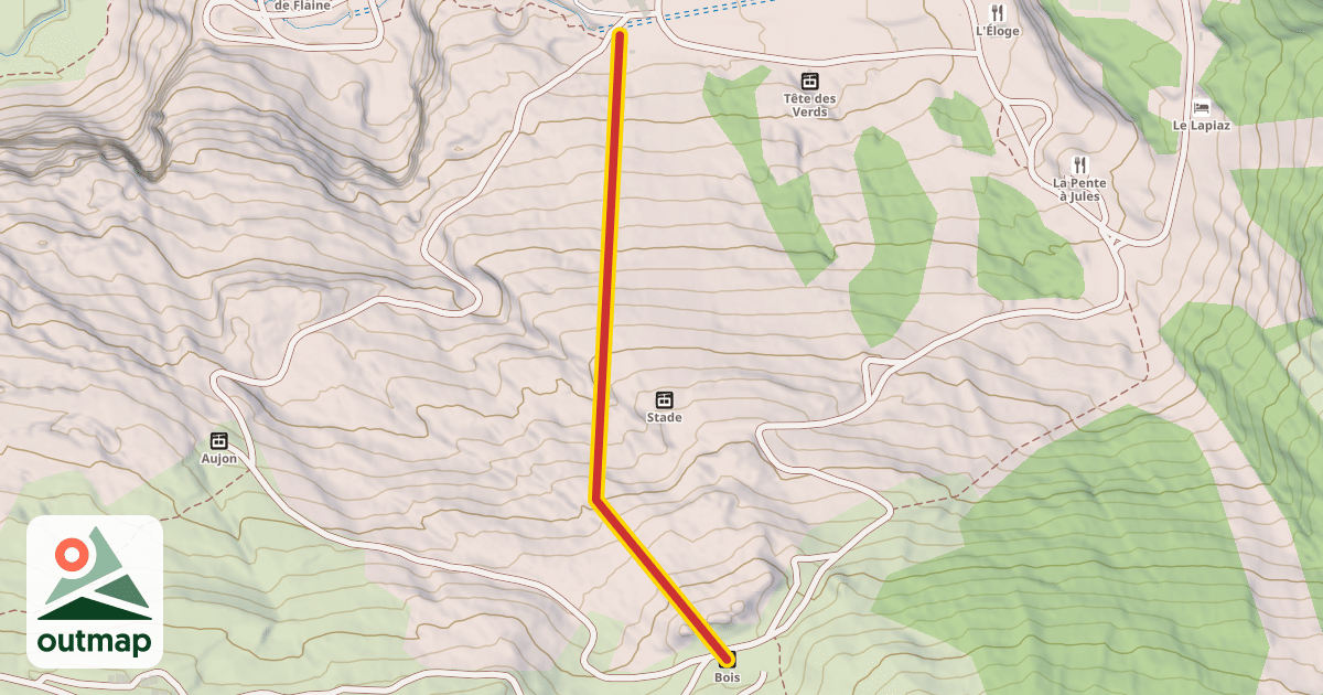 Map of Bois