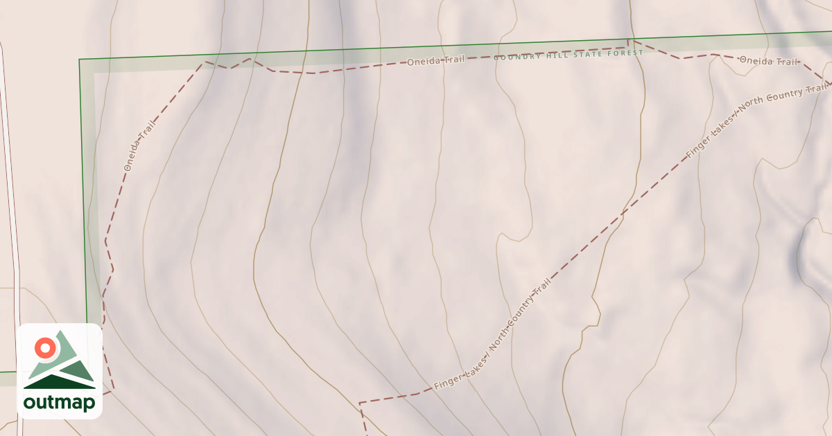 Map of Oneida