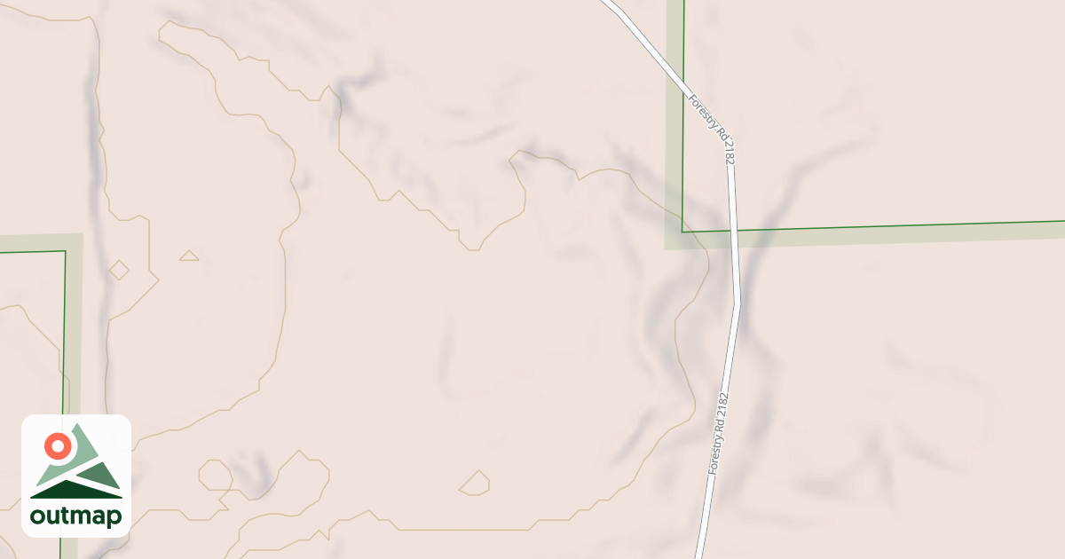 Map of CAMERON LOOP SPUR B