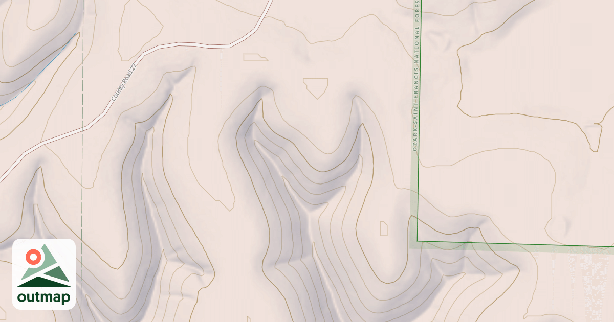 Map of USFS Motor Vehicle Use Map Roads {A397918B-D14D-471B-8295-8C57D3FBA344}