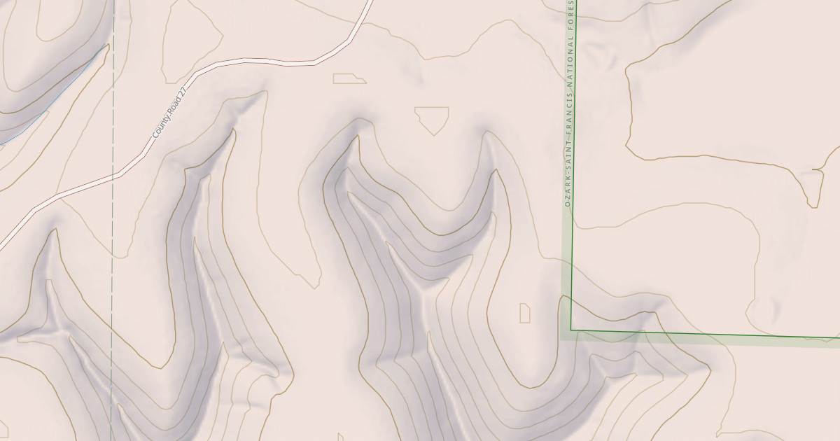 Map preview of USFS Motor Vehicle Use Map Roads {A397918B-D14D-471B-8295-8C57D3FBA344}