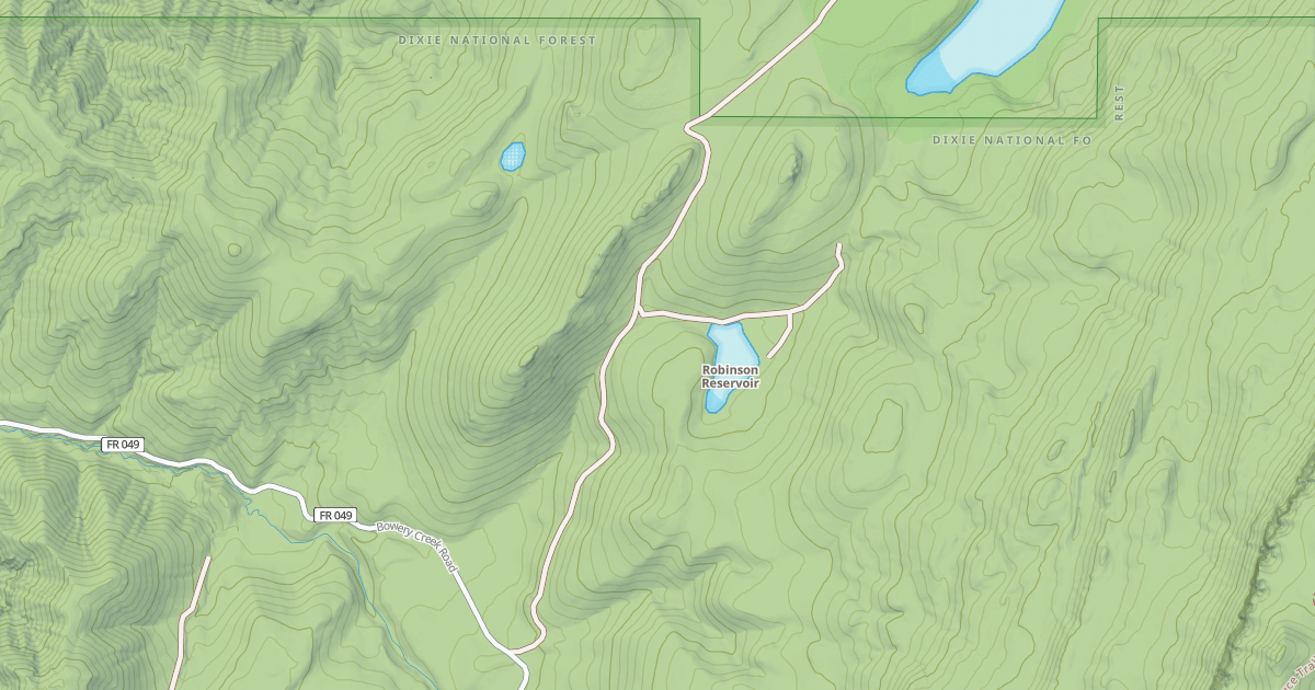 Map preview of HOOSIER