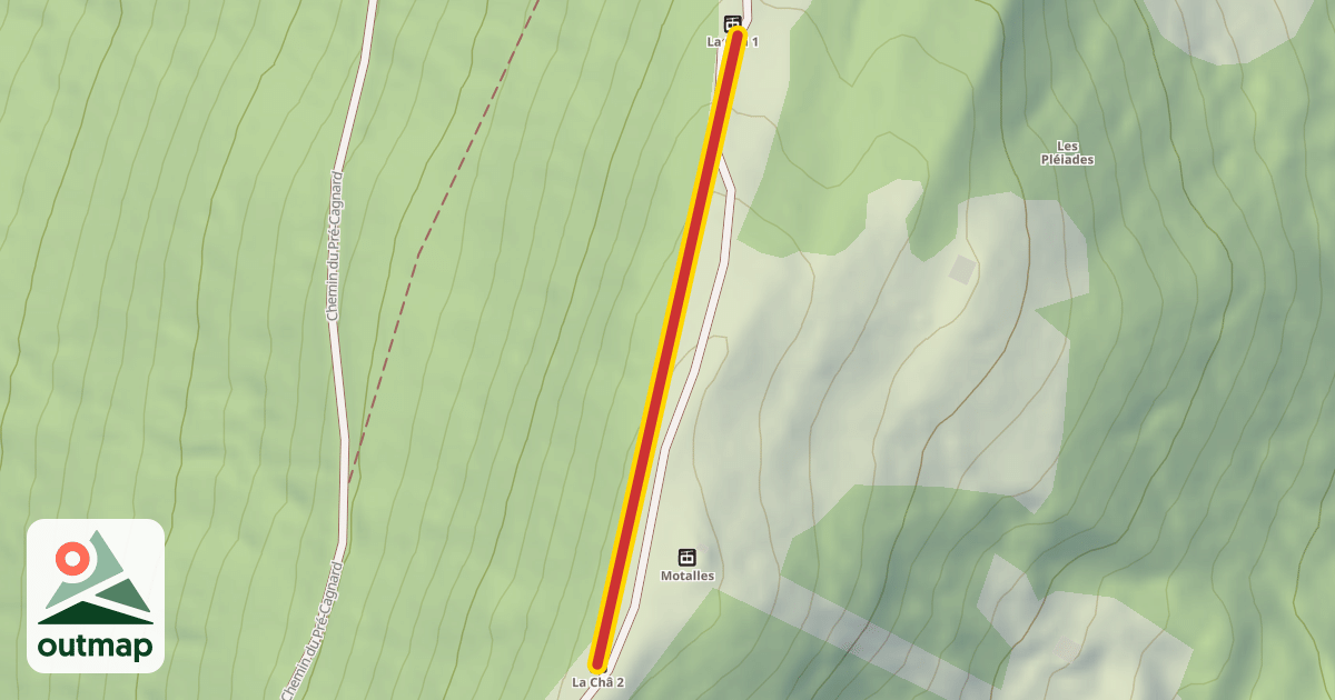 Map of La Châ 2