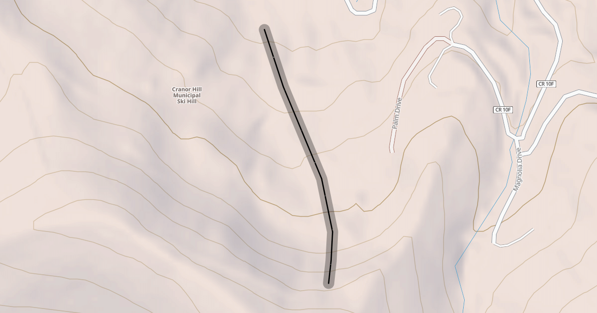 Map preview of Cranor Hill