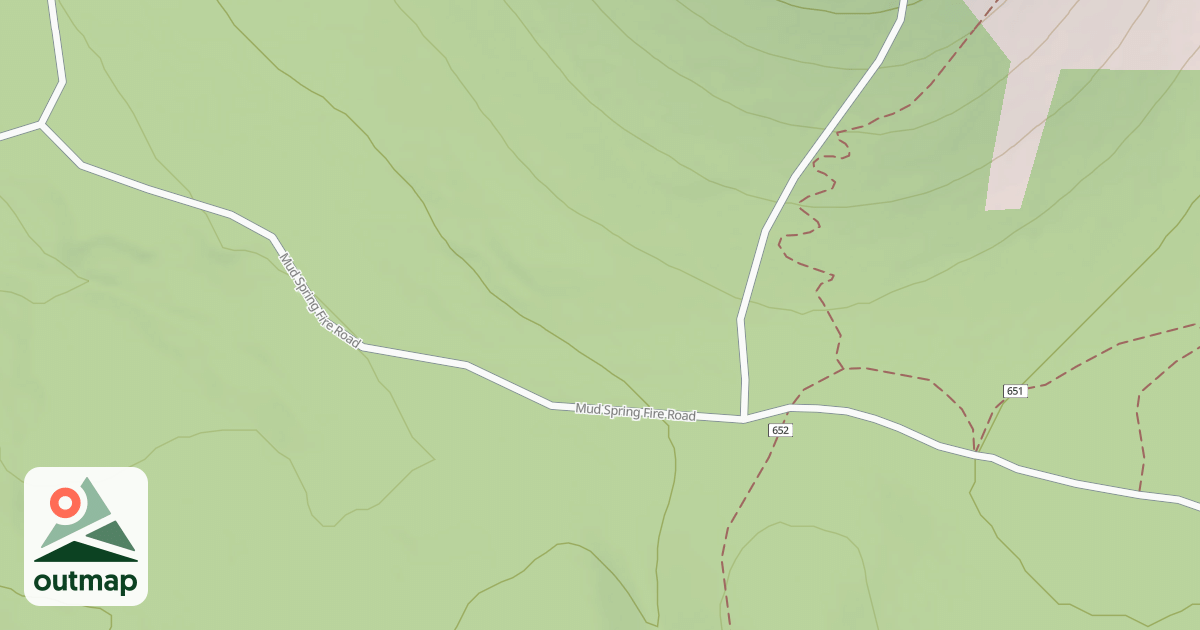 Map of USFS National Forest System Roads {B0402431-4AE2-44A4-A677-D7432C985B8E}