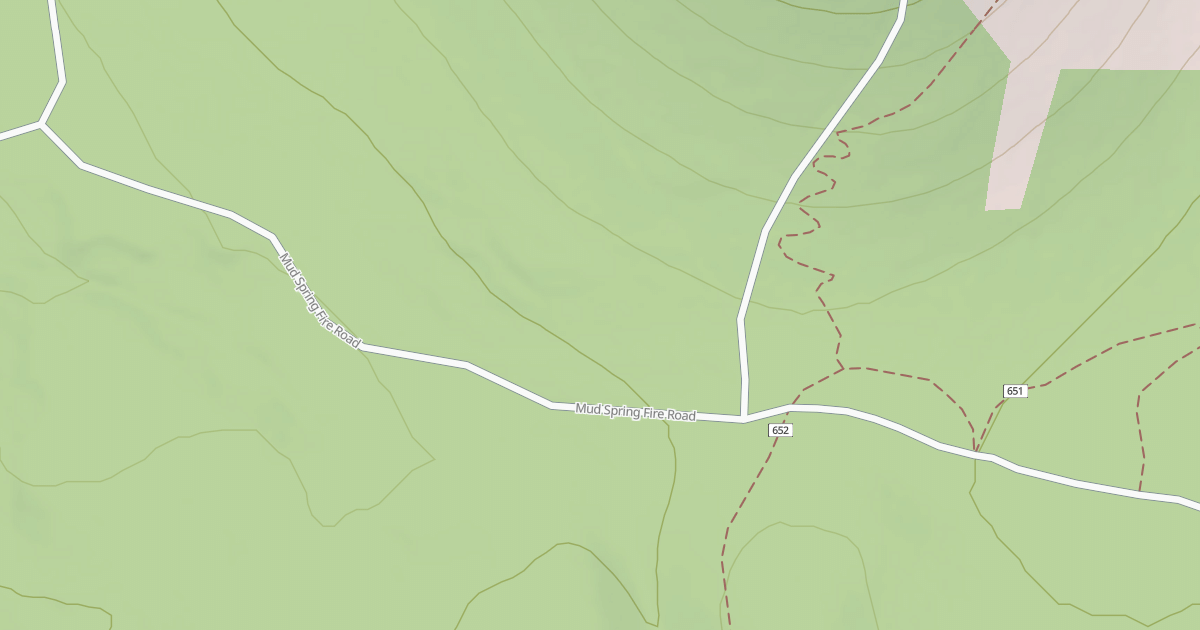 Map preview of USFS National Forest System Roads {B0402431-4AE2-44A4-A677-D7432C985B8E}