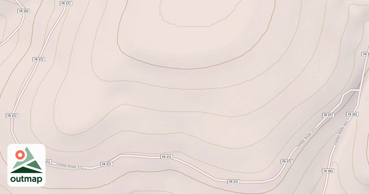 Map of USFS National Forest System Roads {45DA97AF-1FBB-412F-B72F-CFD4BE8B23A3}