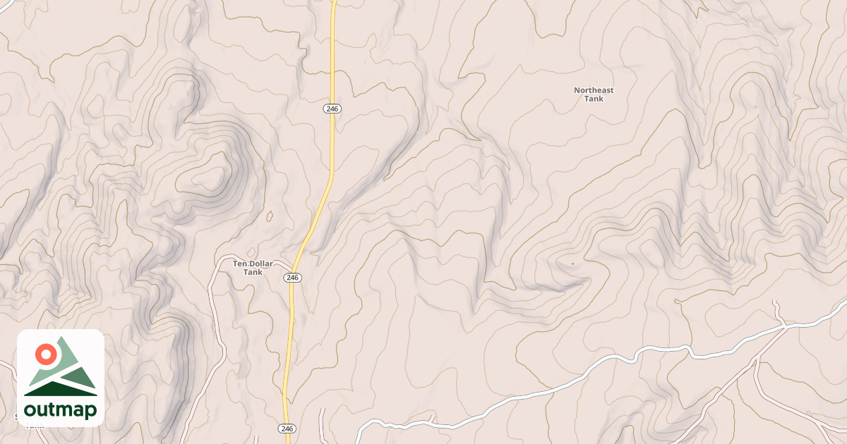 Map of USFS Motor Vehicle Use Map Roads {A5666C95-2B40-48E6-BEE0-04371D55AEED}