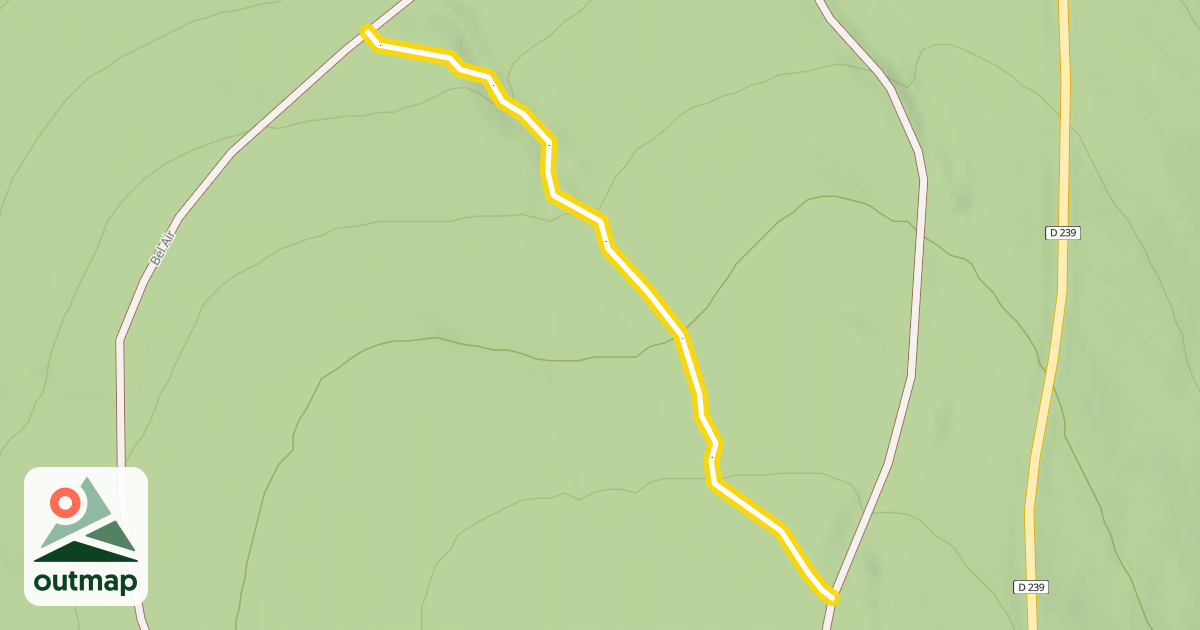 Map of Le Ravin des Fadats