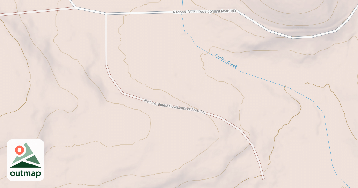 Map of USFS Motor Vehicle Use Map Roads {D0F6F33E-4D2B-4713-A67E-01AB4F057382}