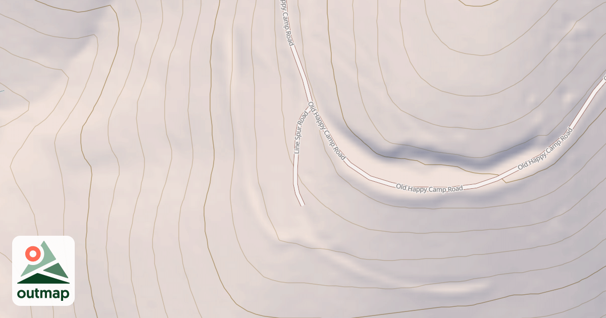 Map of LINE SPUR