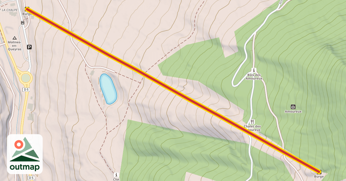 Map of Burge