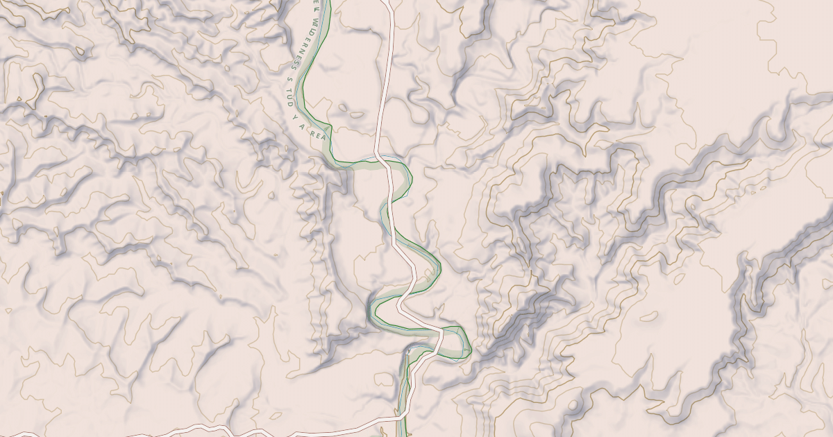 Map preview of BLM National GTLF Public Motorized Roads 31ad6333-f602-49ed-86fe-6fdacc24dfb5