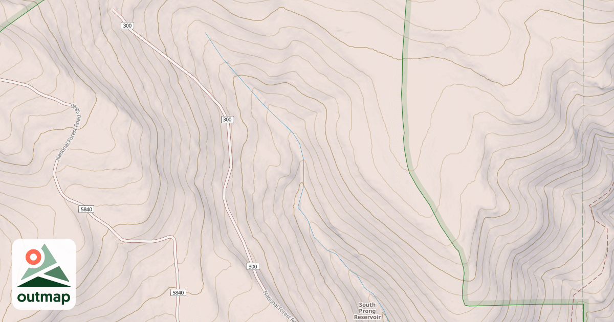 Map of USFS Motor Vehicle Use Map Roads {7DDF1B97-7E32-4CF9-A3FD-2F0A04BC2255}