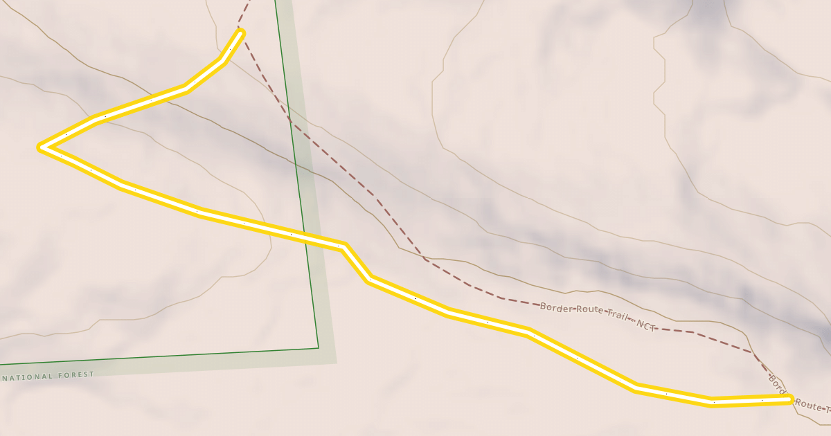 Map preview of West End Trail