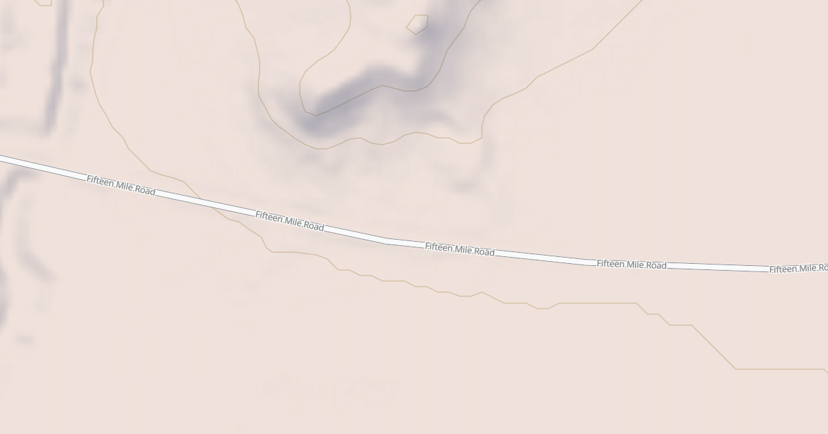 Map preview of FIFTEEN MILE