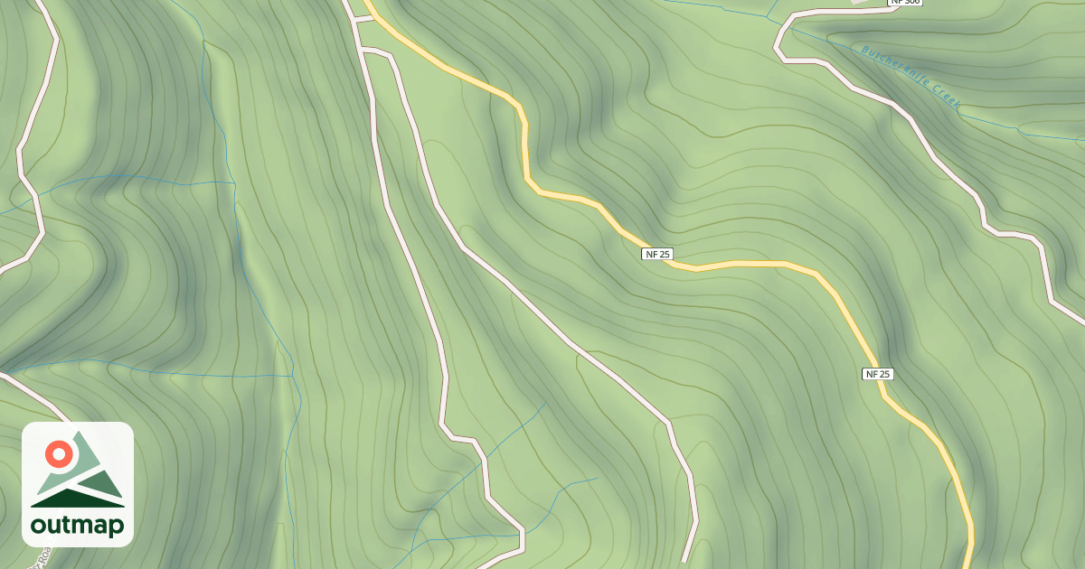 Map of ACACIA SPUR