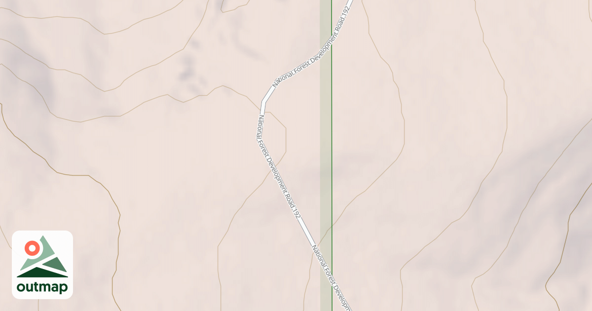 Map of MEDICINE LODGE BENCH