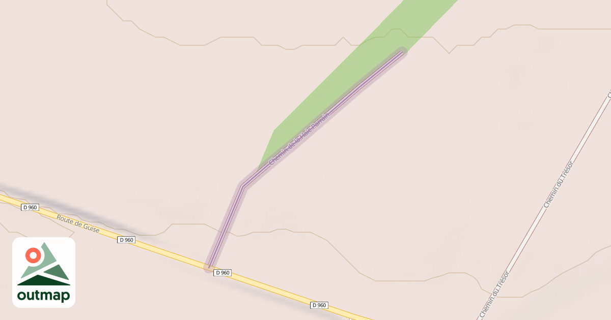 Map of Chemin de la Haie Parrain