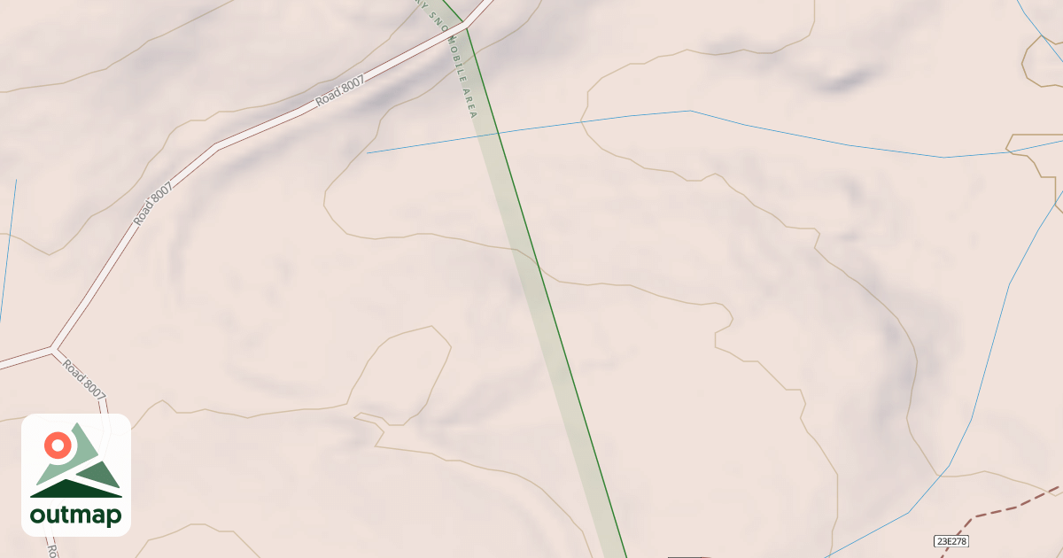 Map of BROWNS MDW J SPUR