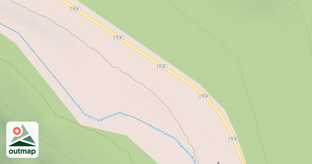 Map of BEAVER CR CG