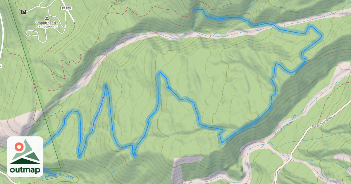 Map of Portland Trail (238)