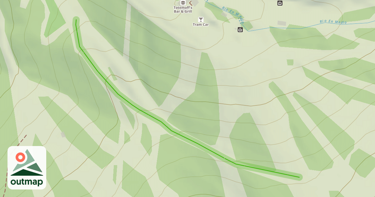 Map of Thru Way