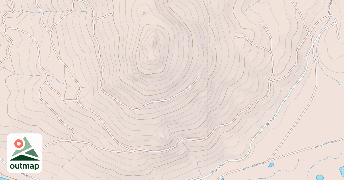 Map of CAL MTN