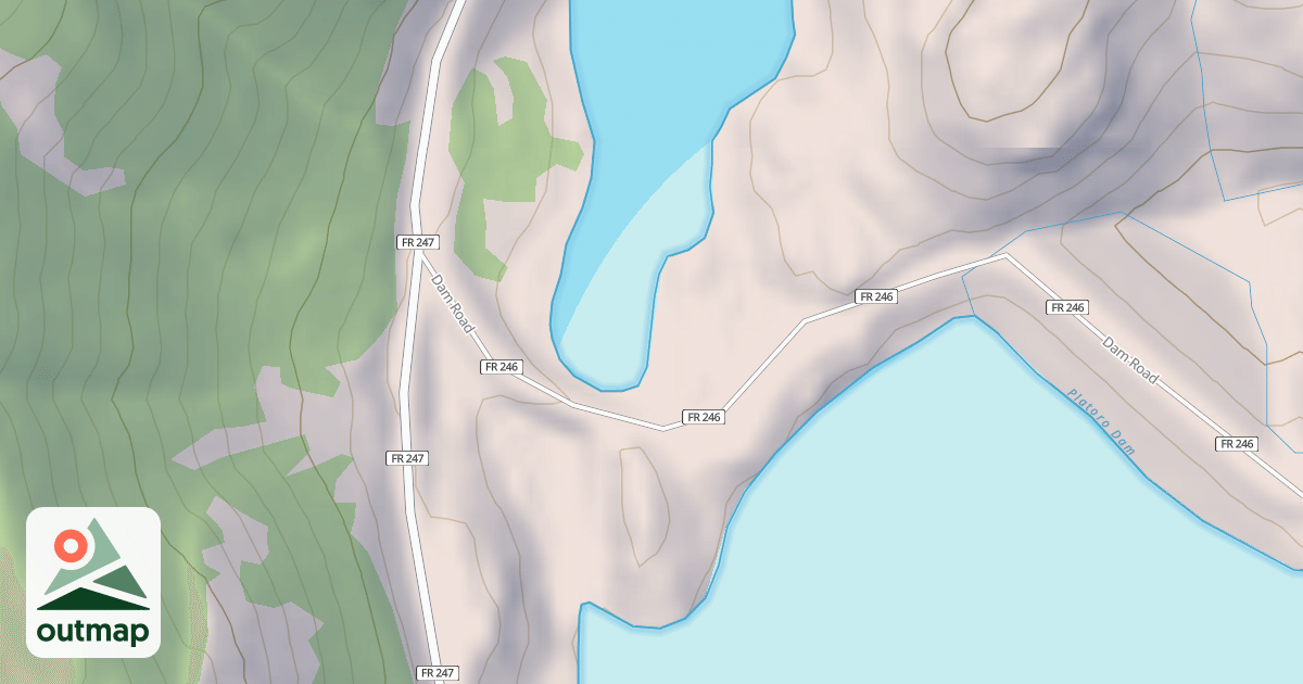 Map of DAM