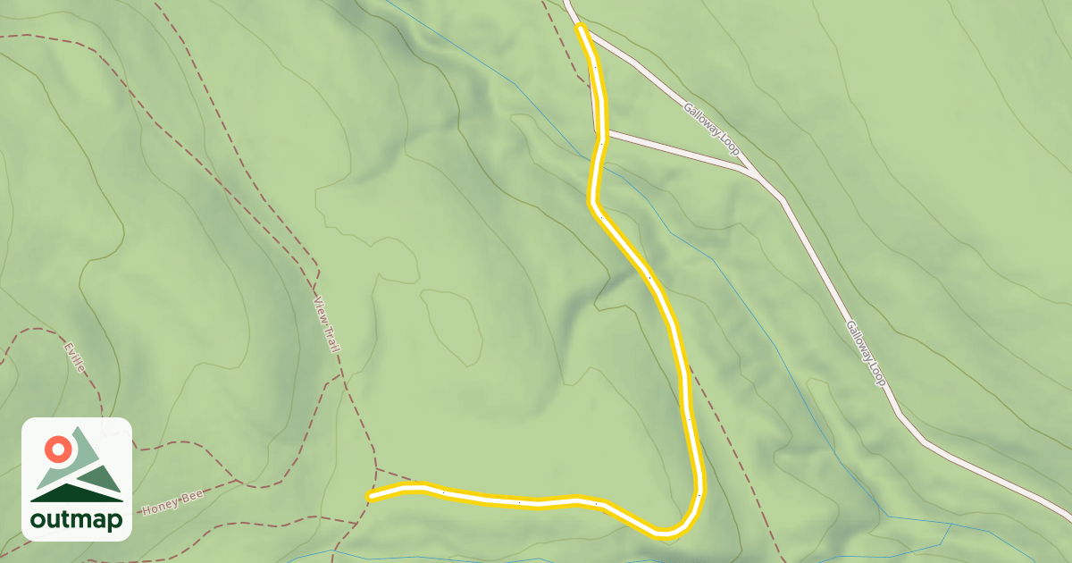 Map of Boom Creek Trail