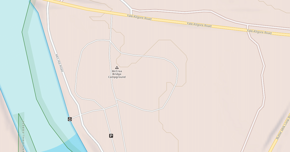 Map preview of MCCREA BRIDGE CG B
