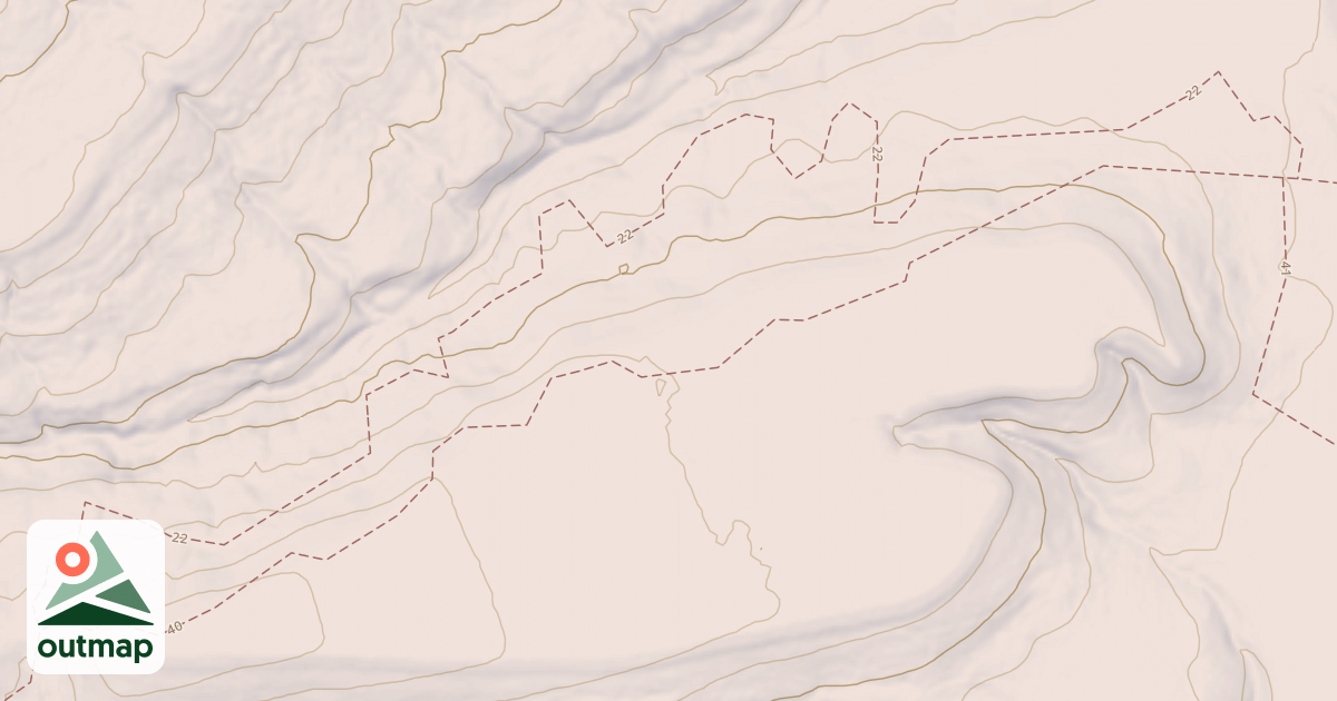 Map of Brock Creek #22