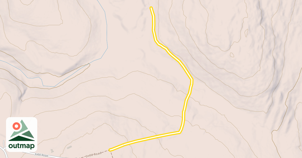 Map of South Pond Loop