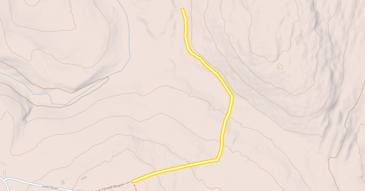 Map preview of South Pond Loop