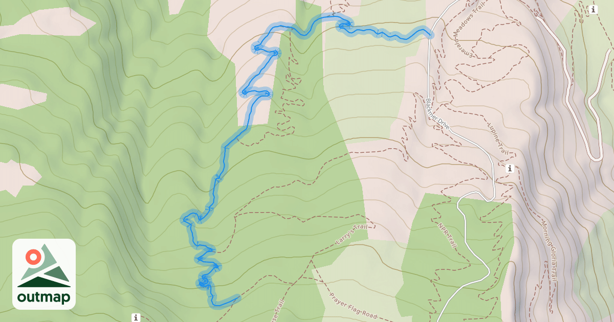 Map of MGM Trail