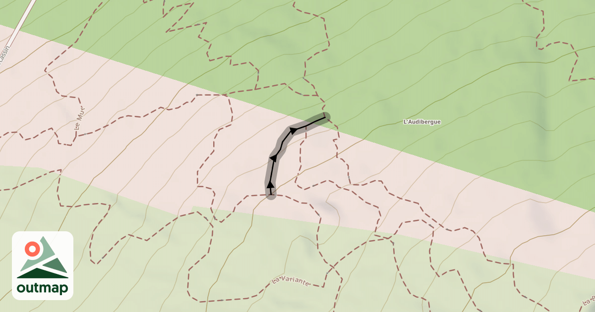 Map of La Coupe Régionale