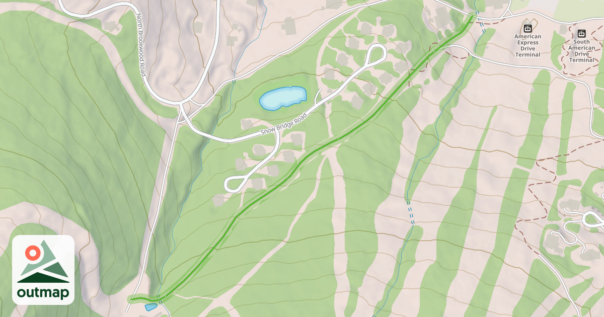 Map of Old Log Road
