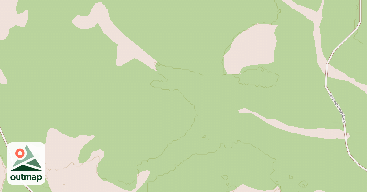 Map of USFS National Forest System Roads {13CACA58-C3A8-430F-8249-C1E636FB2923}